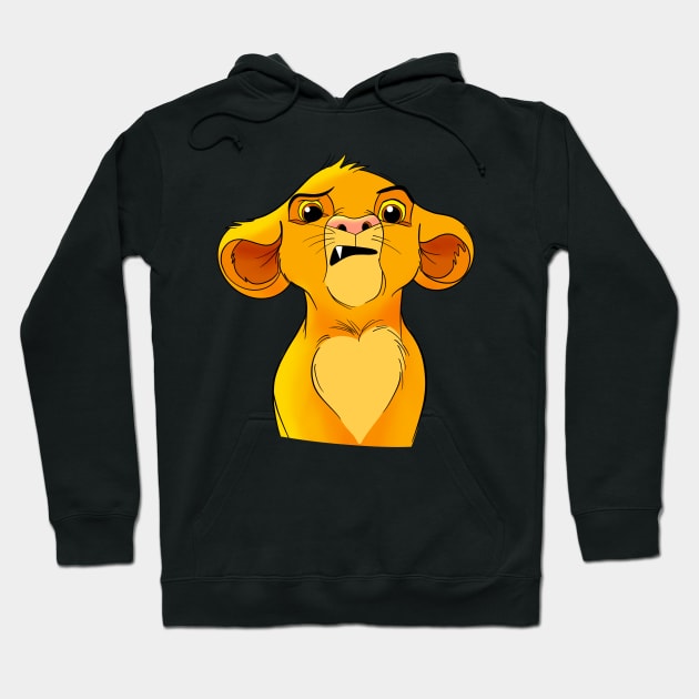 Simba fan art, the lion king character Hoodie by PrimeStore